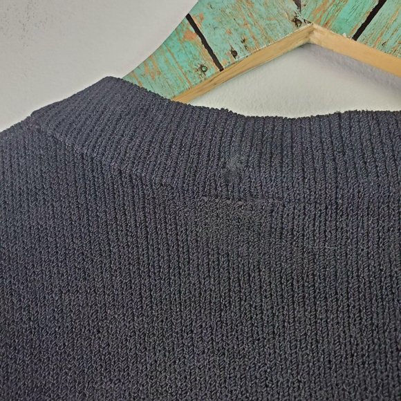 St. John Basics Lg Gold Button Front Cardigan Med - Picture 8 of 8